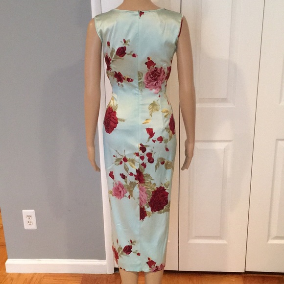 Dolce & Gabbana Dresses & Skirts - Dolce Gabbana Silk Floral Summer Dress